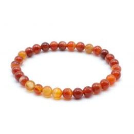 Pulsera 6mm Cornalina